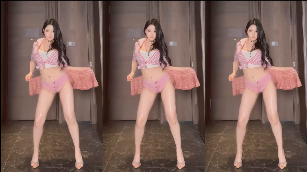 【新】B站UP李喻言-性感抹油长腿翘臀 网红主播定制热舞【4V】【395MB百度云】