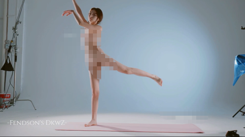 【FENDSON作品】，美少女知世，高价约拍Contrology人体特写，极品粉穴