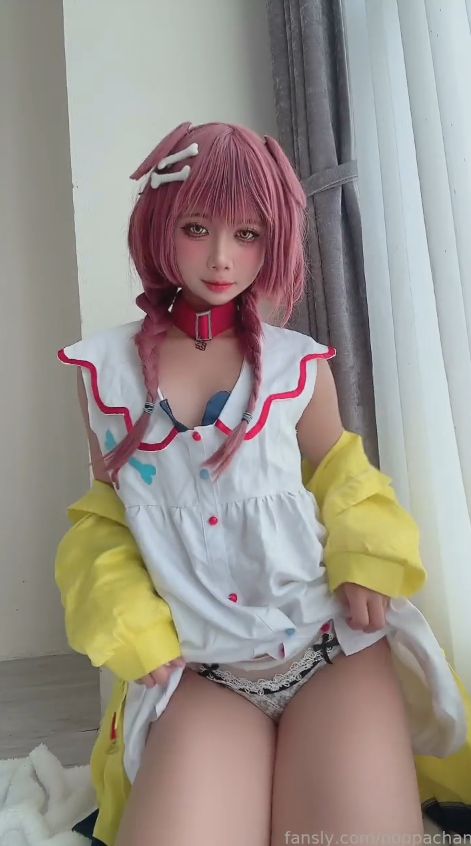 PoppaChan hololive戌神沁音 擦边短片 【10V 296MB】