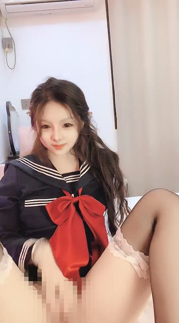 【一点萝】高颜值双马尾粉嫩白虎小萝莉 jk制服掰穴展示【2v】